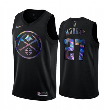 Denver Nuggets Jamal Murray 27 Iridescent HWC Collection Pelipaidat Swingman - Miesten